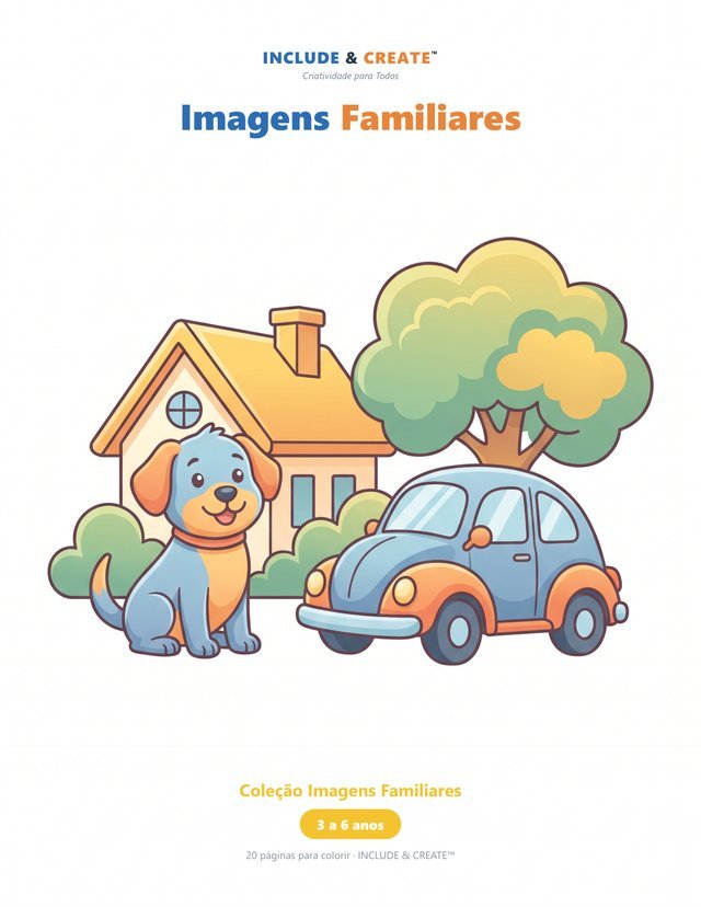 Atividades com Imagens Familiares